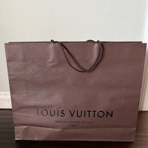 Louis Vuitton Large Brown Shopping Bag